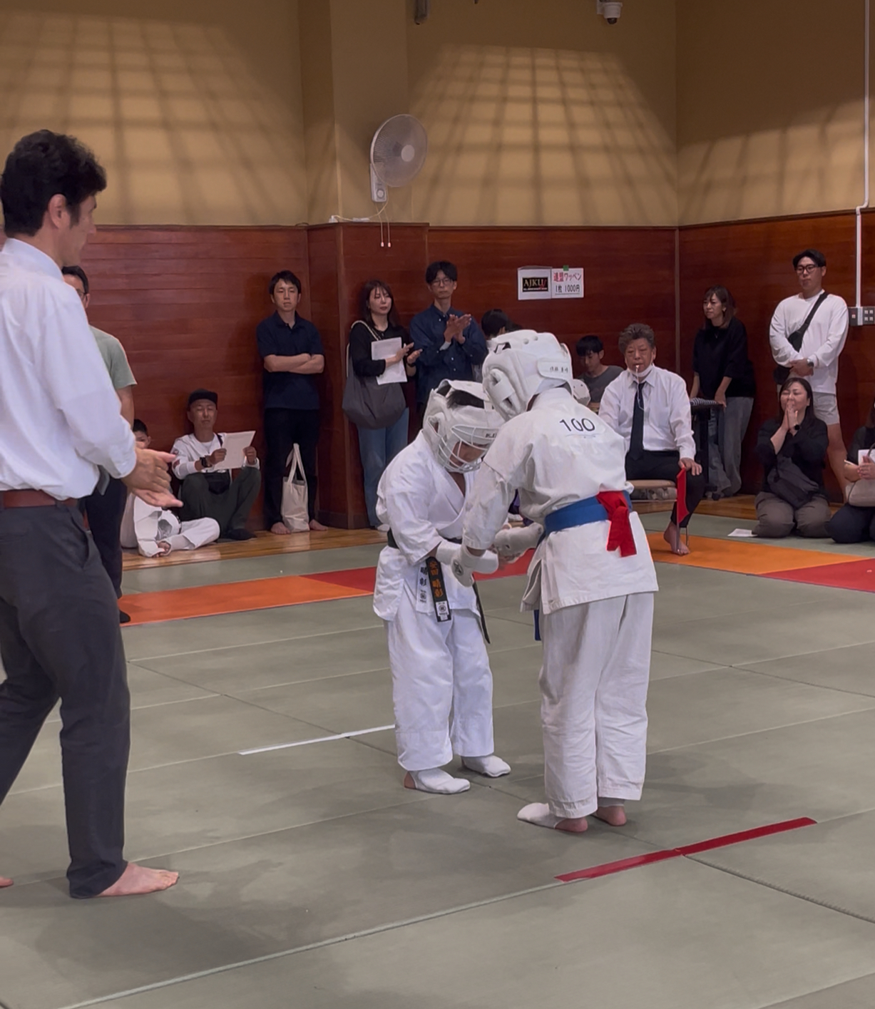 空手試合後の礼と学び